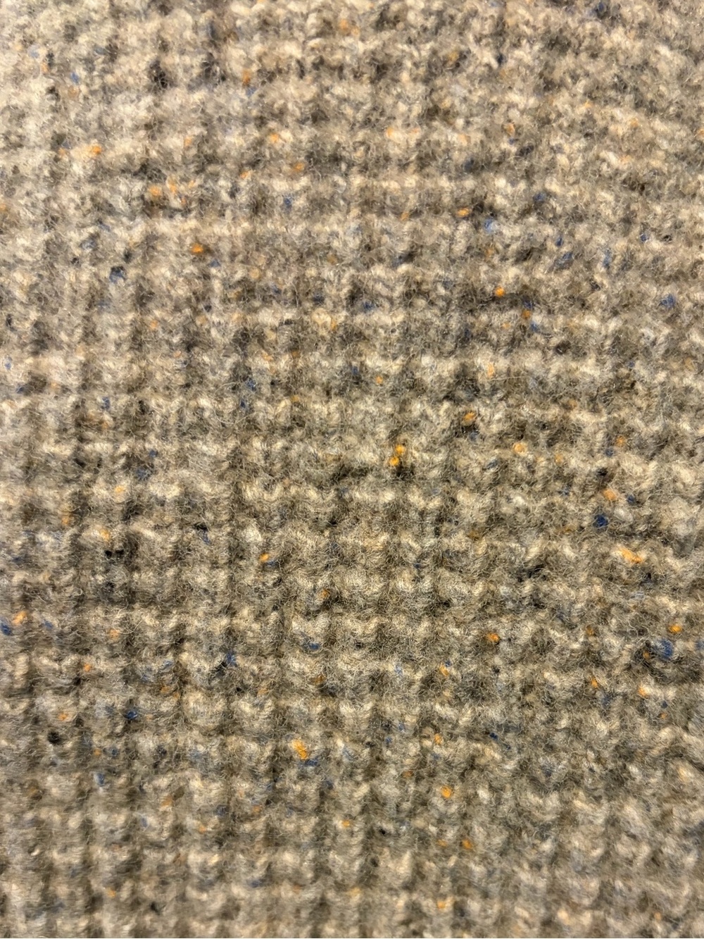 Roots Taupe Knit Lambswool Blend Button-Up Cardigan With Pockets! - Picture 11 of 13